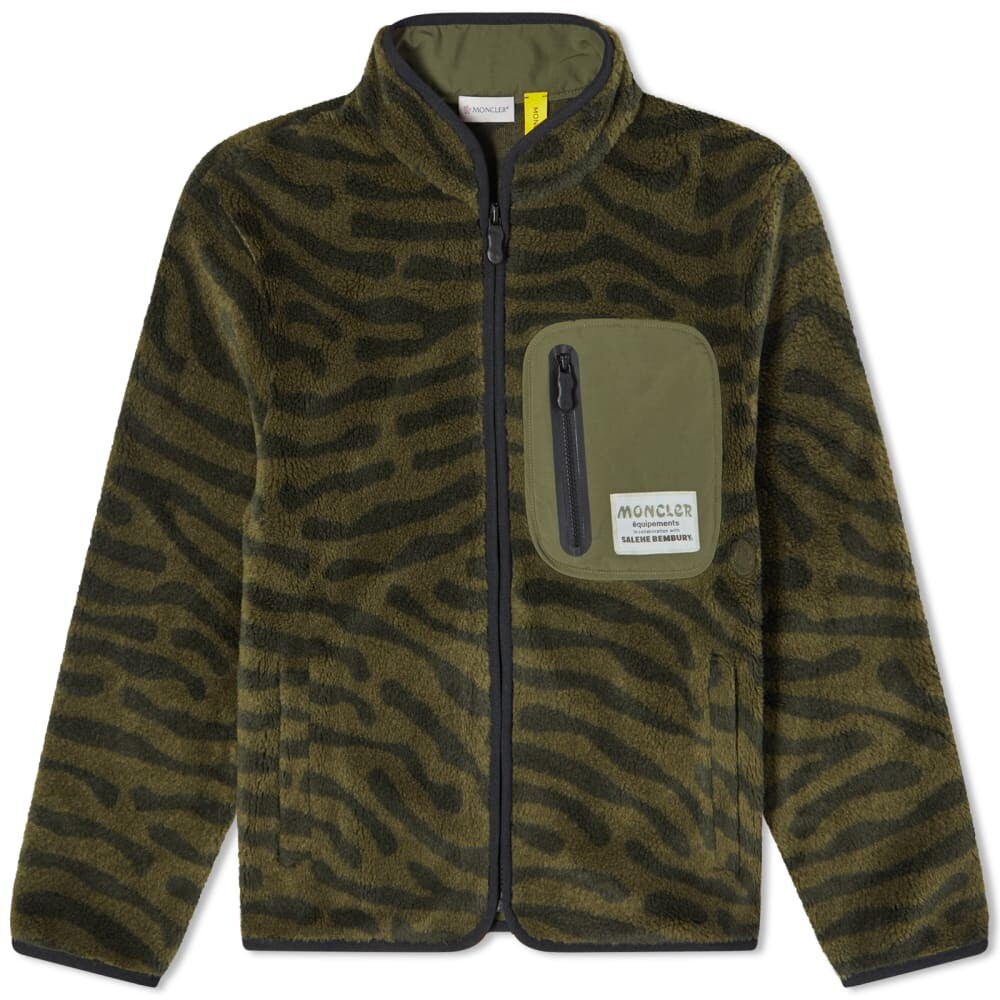 

Флисовая куртка Moncler Genius x Salehe Bembury