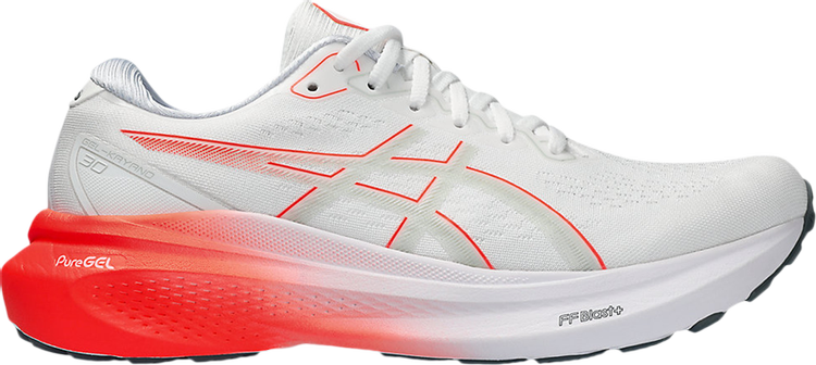 

Кроссовки Gel Kayano 30 'White Sunrise Red', белый