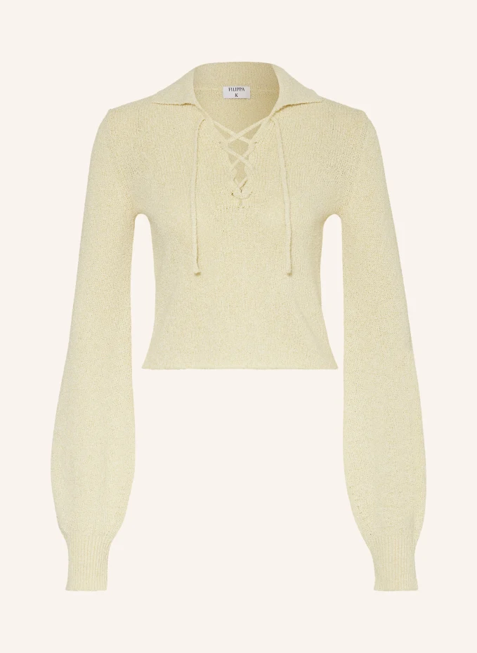 

Укороченный свитер Filippa K, зеленый