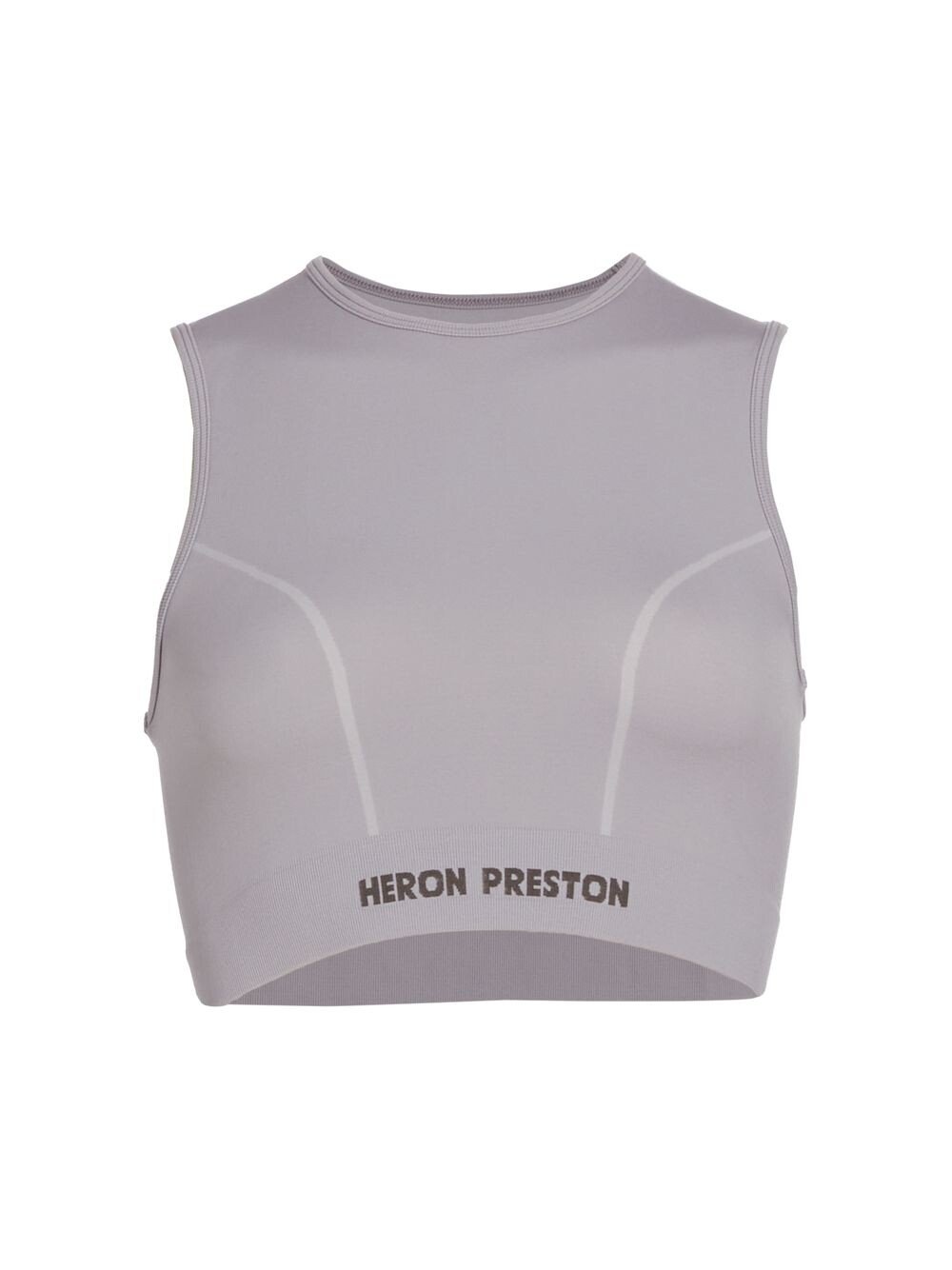 

Укороченный топ Active с логотипом Heron Preston, серый