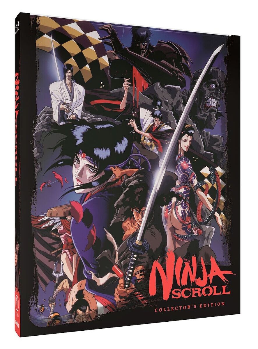 

Blu-Ray диск Ninja Scroll - Movie - Blu-ray - Limited Edition Steelbook