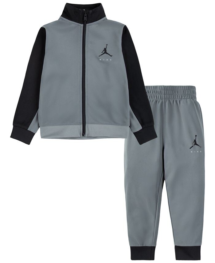 

Трикотажная куртка и брюки Jumpman By Nike для новорожденных, комплект из 2 предметов Jordan, мультиколор