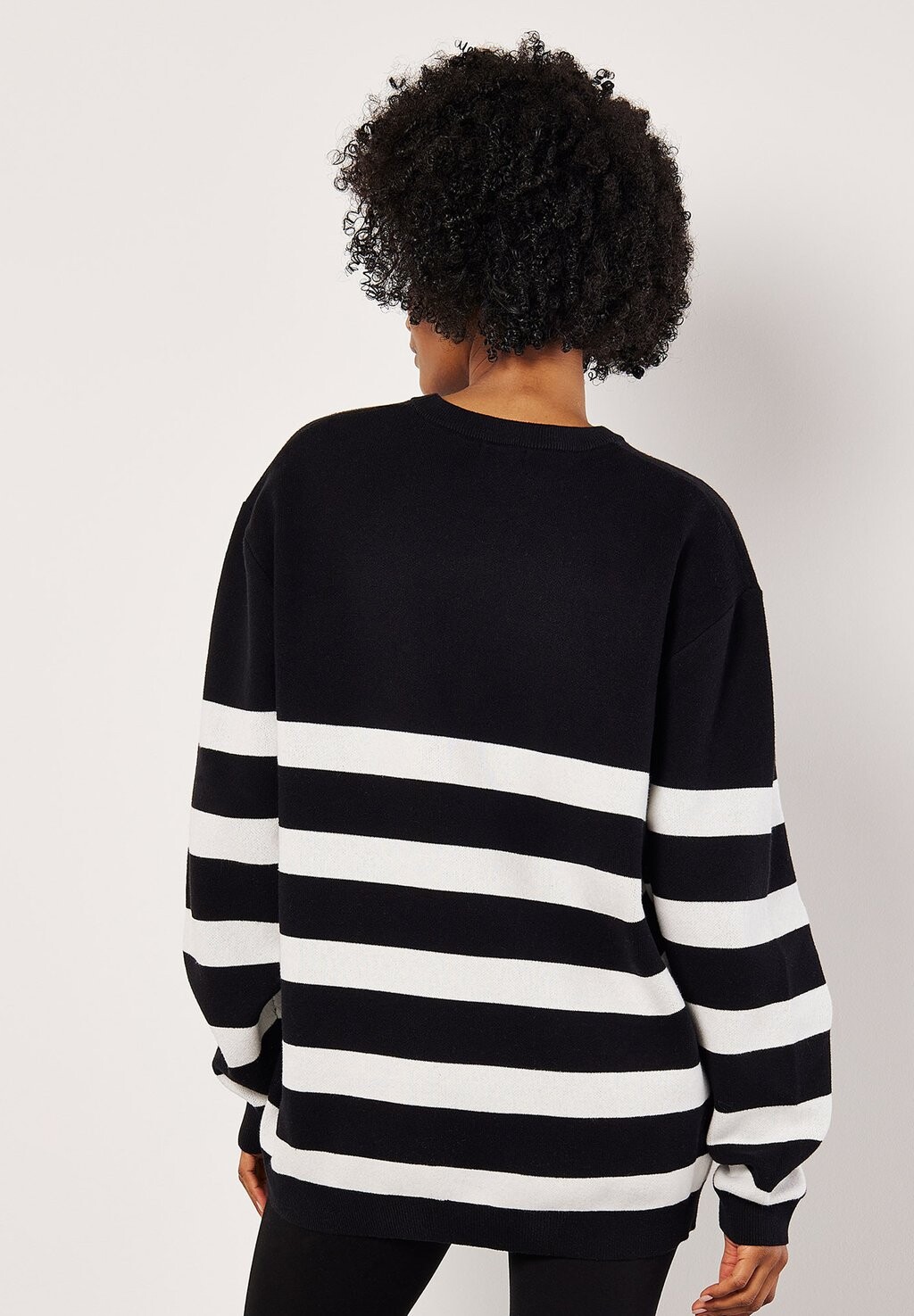 

Джемпер CHUNKY STRIPE Apricot, черный