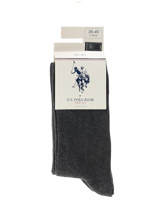 

Серые женские носки, 2 пары U.S. Polo Assn.