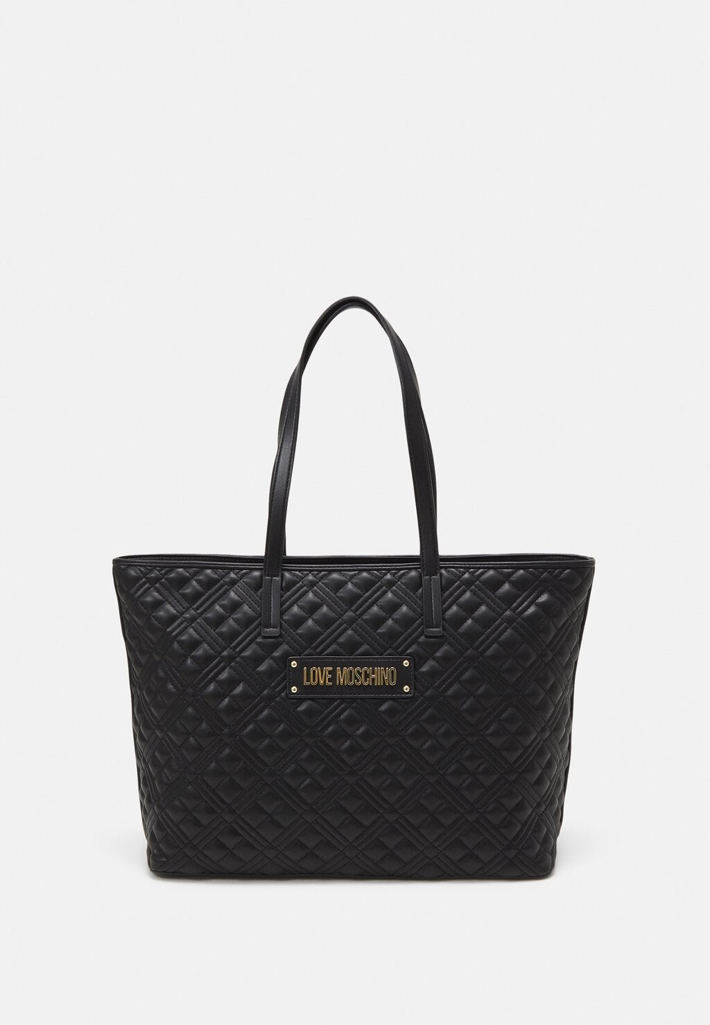 

Большая сумка Love Moschino СТЁГАНАЯ СУМКА, чёрный