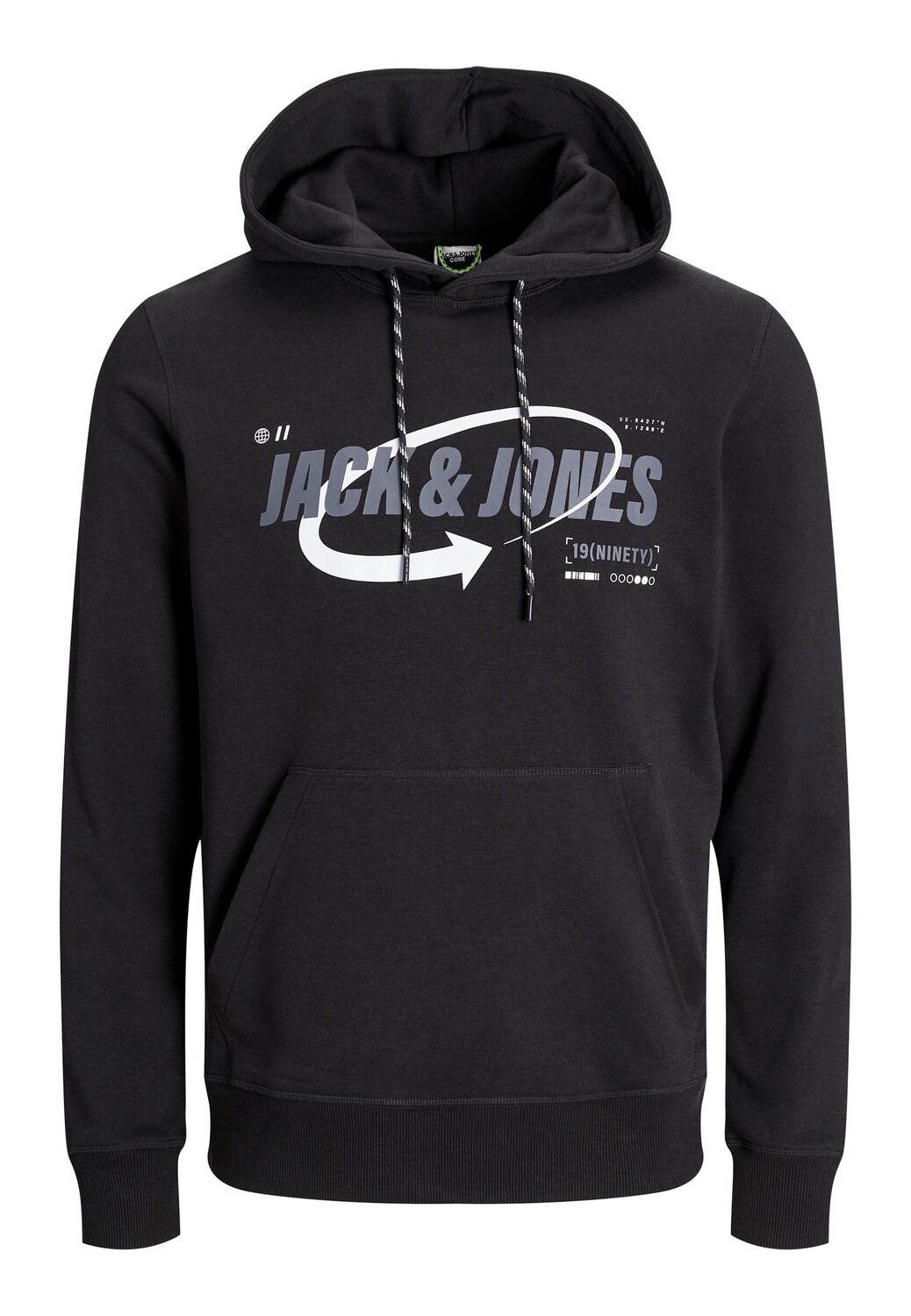 

Толстовка Jack & Jones Hoodie 'Black', черный