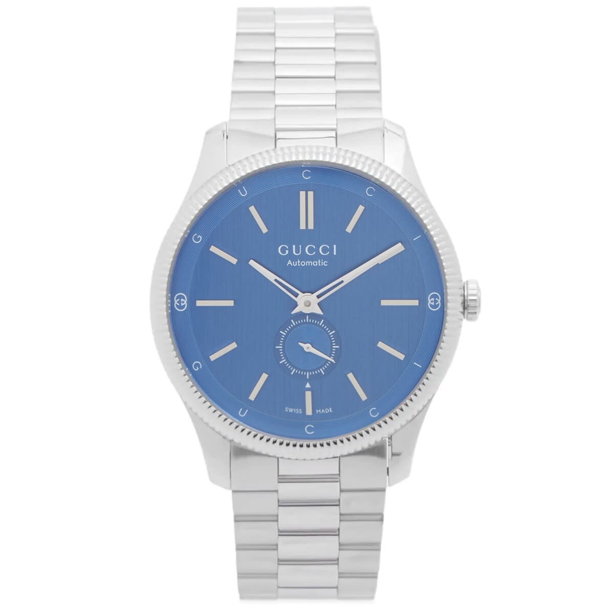 

Часы Gucci G-Timeless Watch 40Mm, цвет Silver & Blue