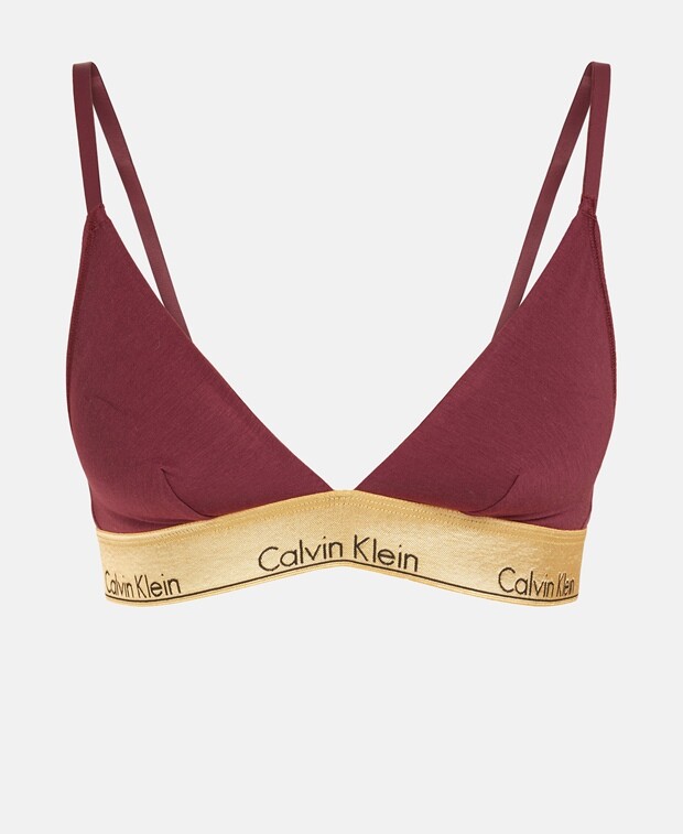

Мягкий бюстгальтер Calvin Klein Underwear, бордовый