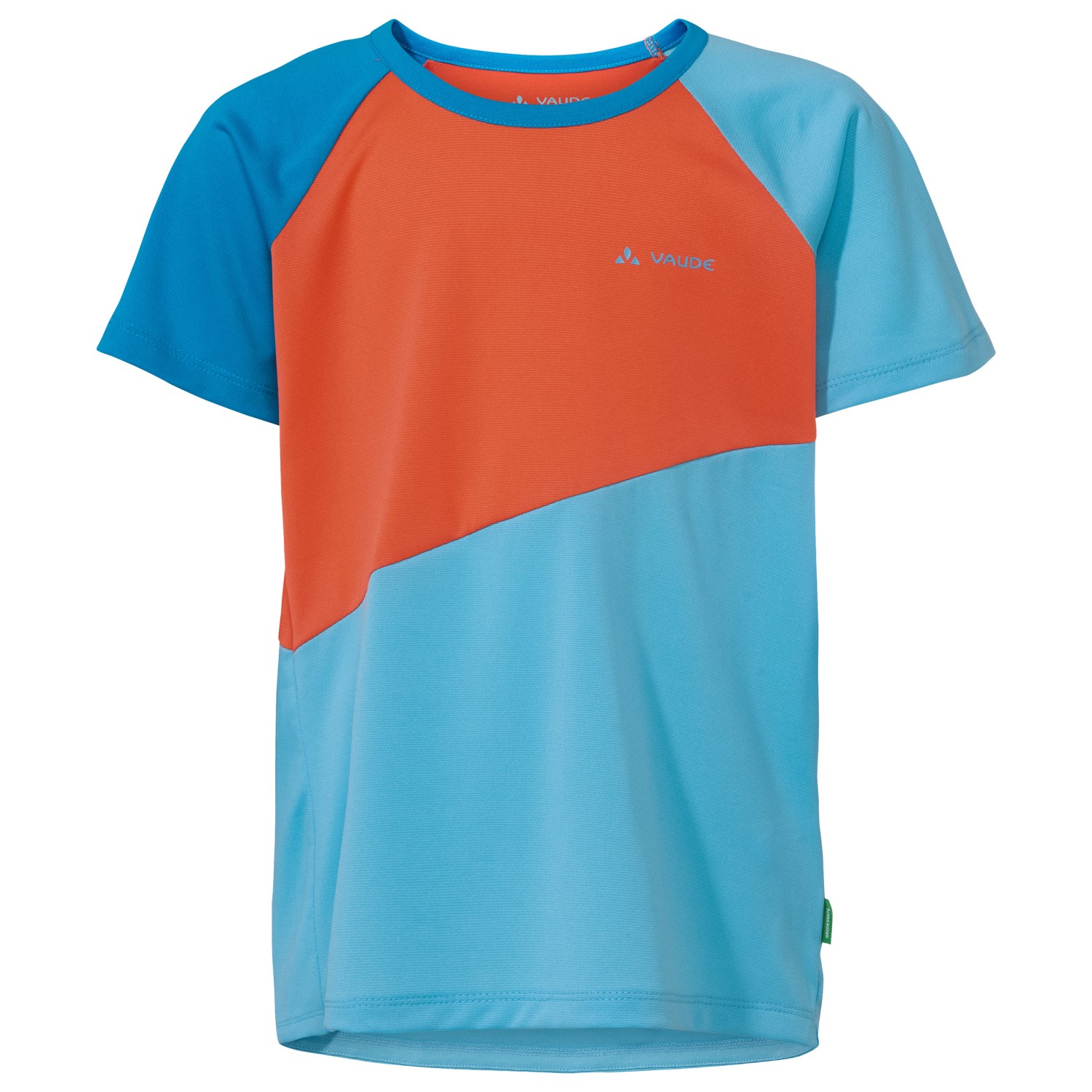 Функциональная рубашка Vaude Kid's Moab T Shirt II, цвет Crystal Blue