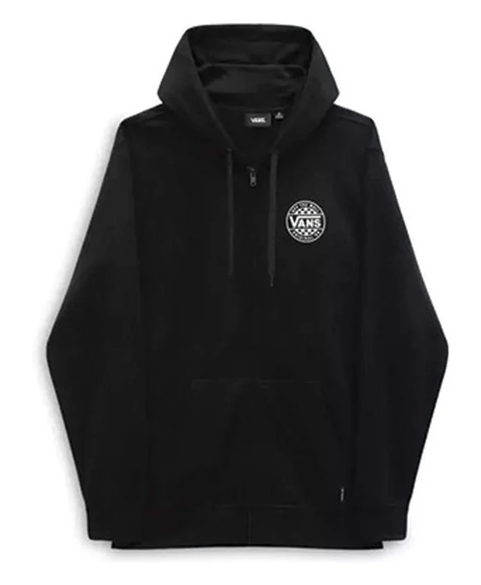 

Оригинальная толстовка на молнии Vans, черный