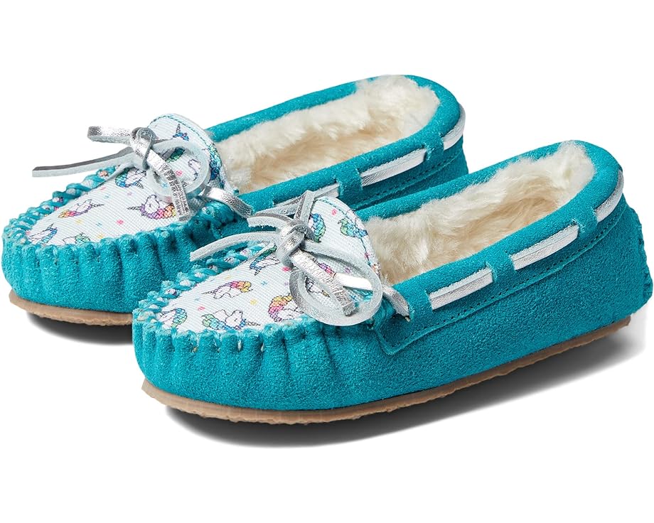 Домашняя обувь Minnetonka Cassie Slipper, цвет Turquoise