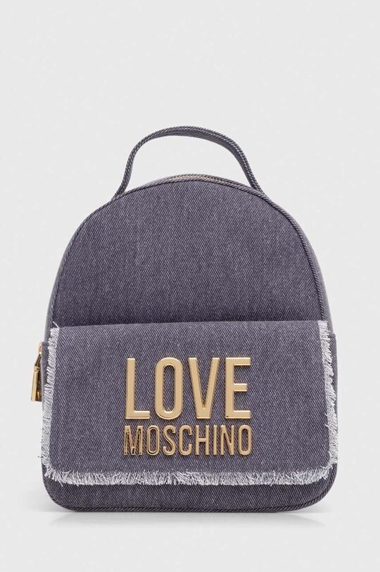 

Хлопок рюкзак Love Moschino, фиолетовый