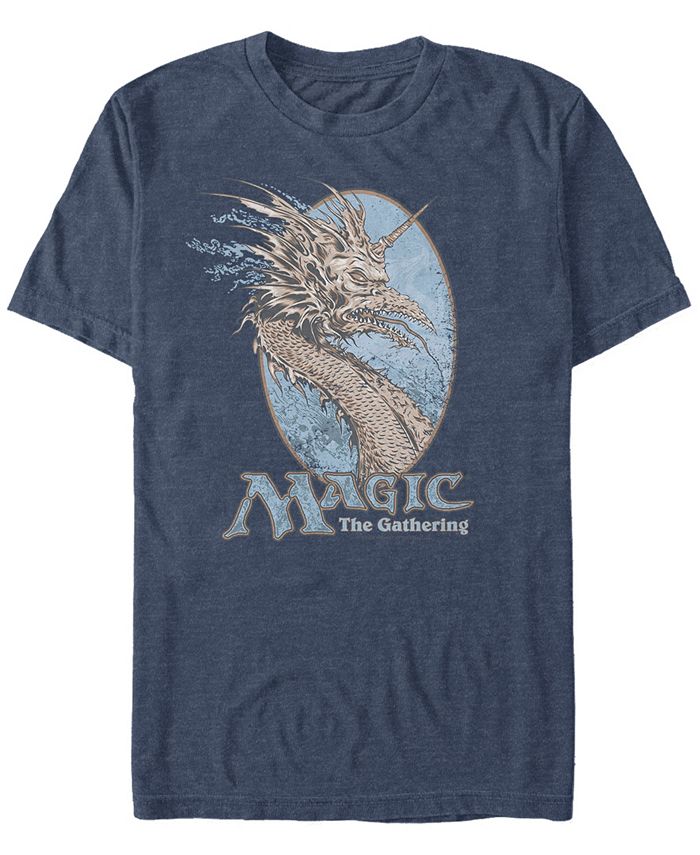 Мужская футболка Magic The Gathering Mirage с коротким рукавом Fifth Sun, синий картина по номерам на холсте настольная игра mtg magic the gathering 6905 в 30x40