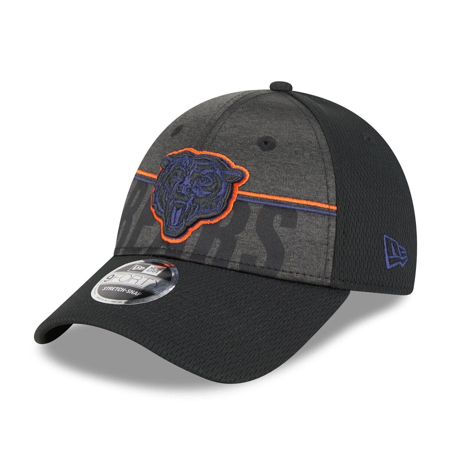 

Мужская регулируемая кепка New Era Black Chicago Bears 2023 NFL Training Camp Team Colorway 9FORTY