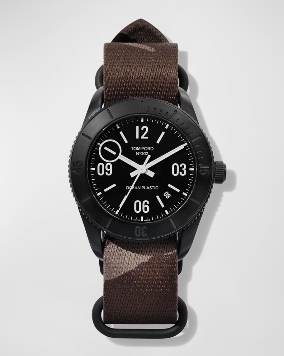 

Мужские пластиковые спортивные часы 002 Ocean, 43 мм TOM FORD TIMEPIECES