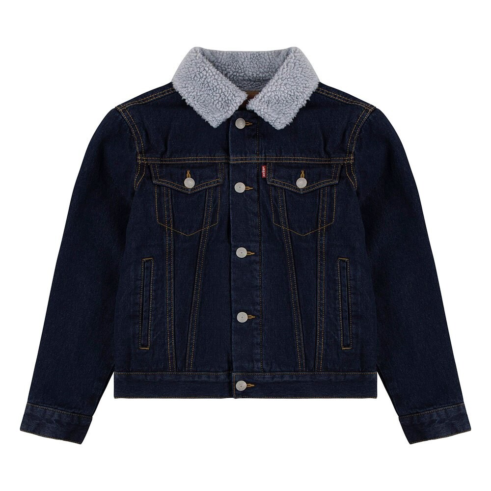

Куртка Levi´s Sherpa Trucker Kids, синий