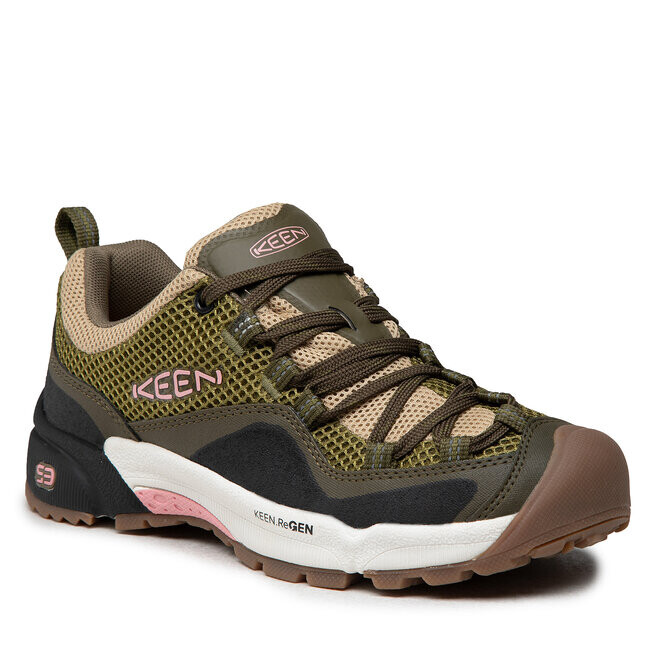

Трекинговые ботинки Keen WasatchCrest Vent, зеленый