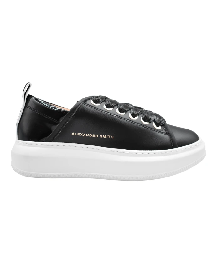 

Женские туфли на шнуровке AW23 Alexander Smith, черный