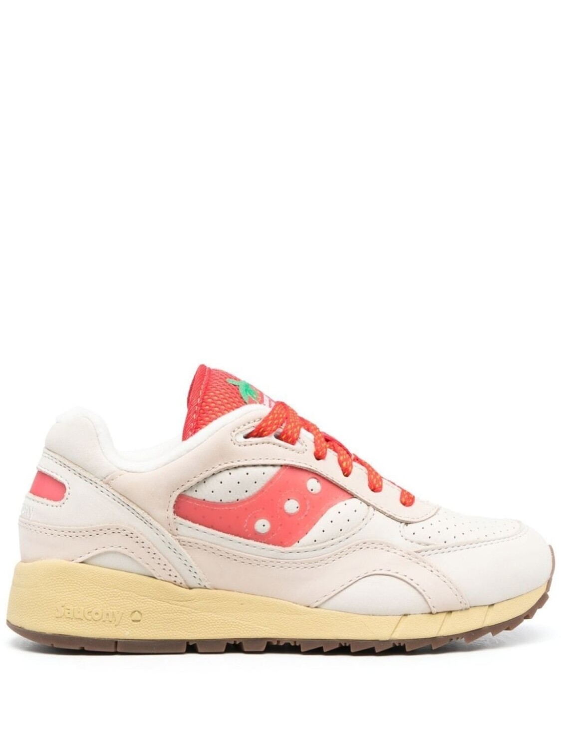 

Кроссовки Saucony With Logo Patch, белый/розовый