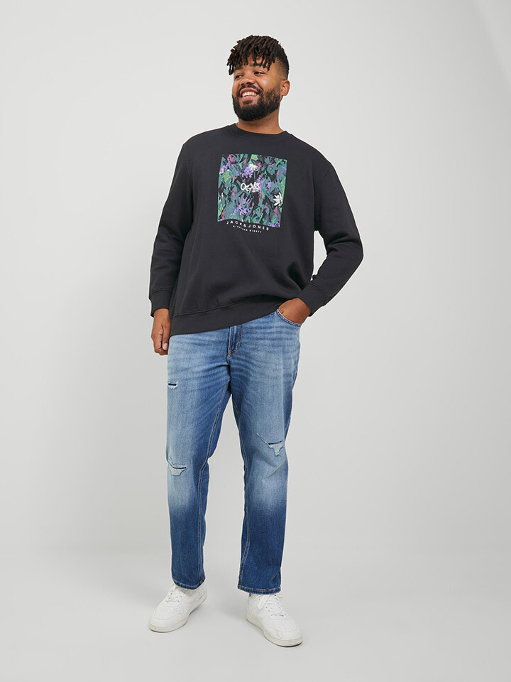 

Толстовка JACK & JONES PLUS, черный