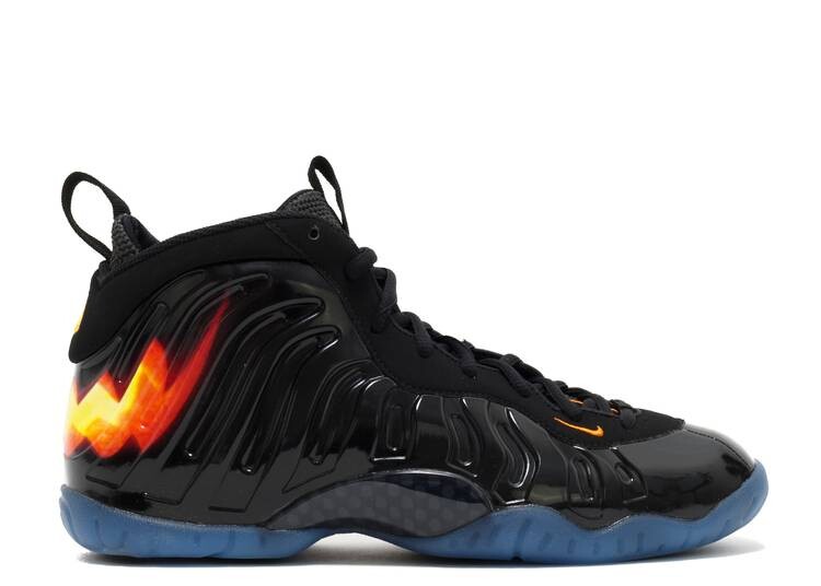 Кроссовки Nike LITTLE POSITE ONE 'HALLOWEEN', черный кроссовки детские nike little posite one серебристый металлик