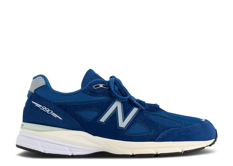 

Кроссовки New Balance Aimé Leon Dore X 990V4 Made In Usa 'Blue', синий