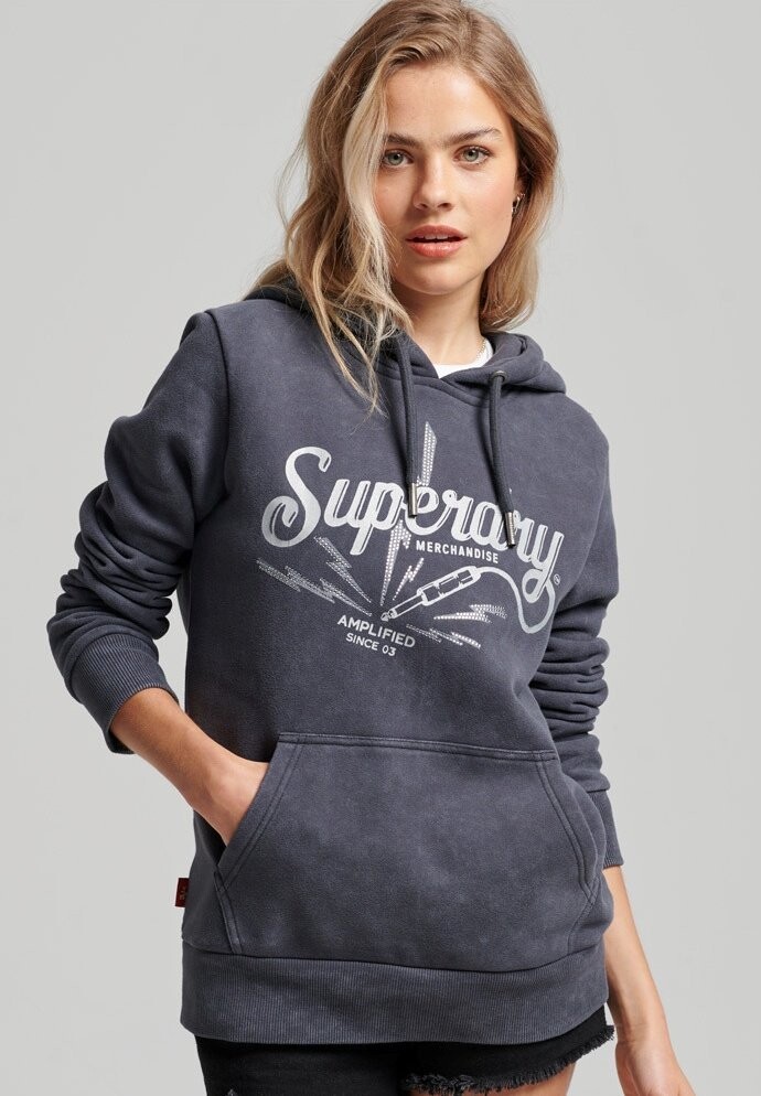 

Толстовка с капюшоном Superdry, Серый