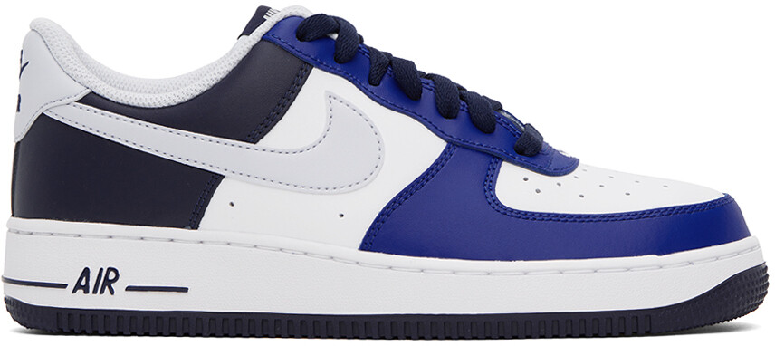 

Сине-белые кроссовки Air Force 1 '07 LV8 Nike