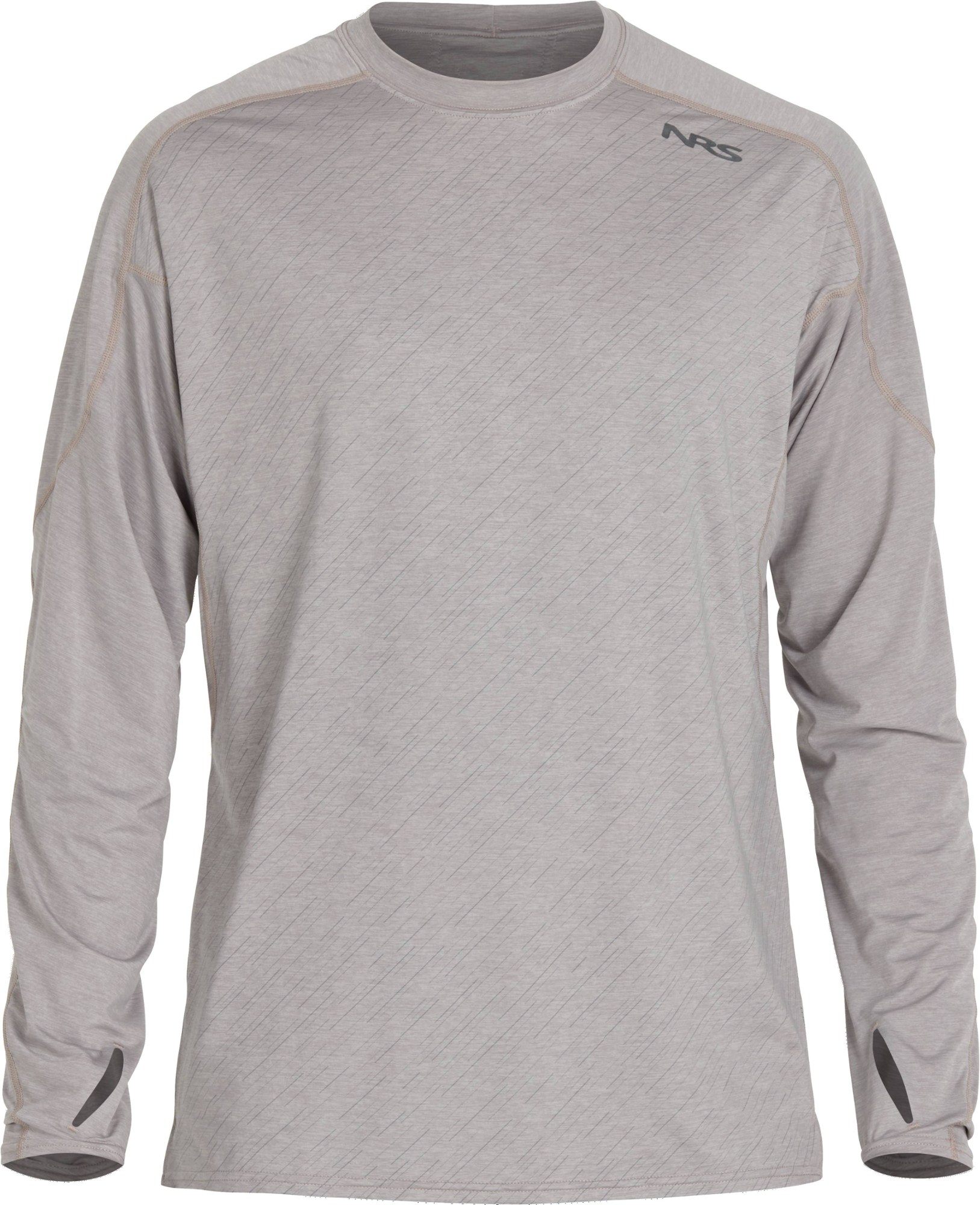 Рубашка H2Core Silkweight с длинными рукавами — мужская NRS, серый асфальт непойманный реки рубашка