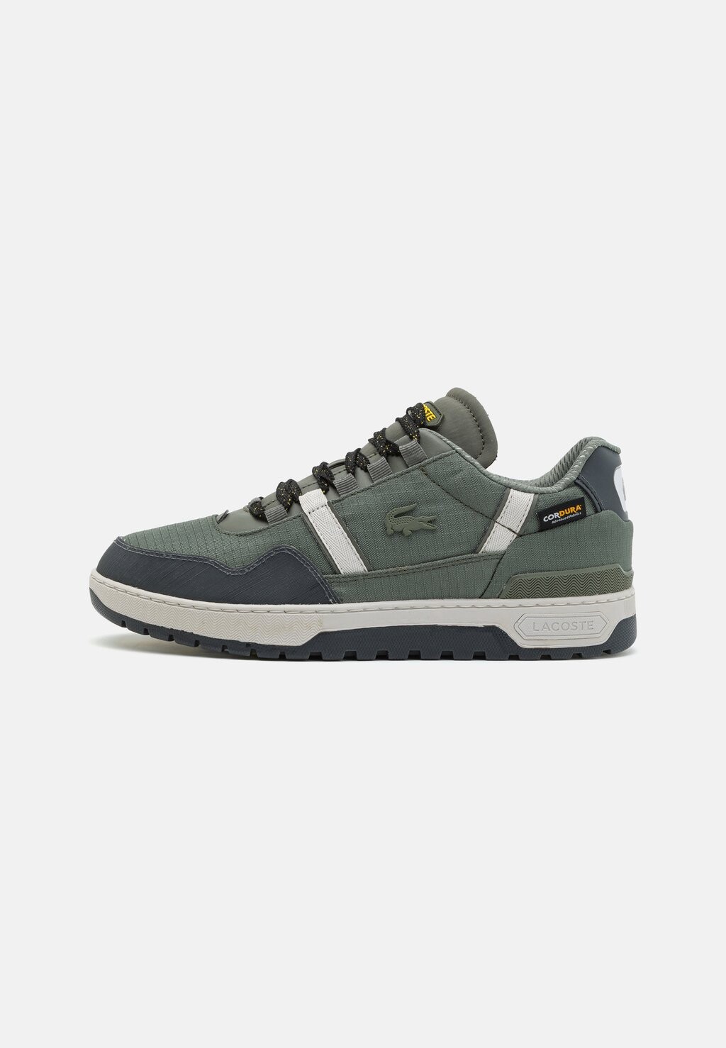 

Кроссовки Lacoste T-CLIP, цвет khaki/dark grey