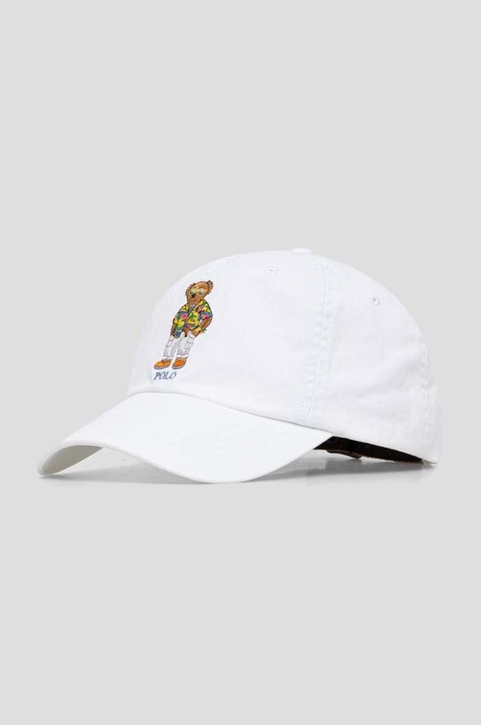 

Хлопковая бейсболка Polo Ralph Lauren, белый