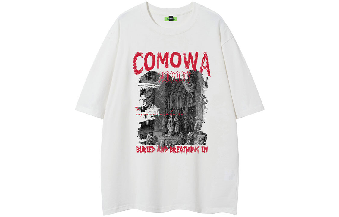 

COMOWA футболка унисекс, Белый