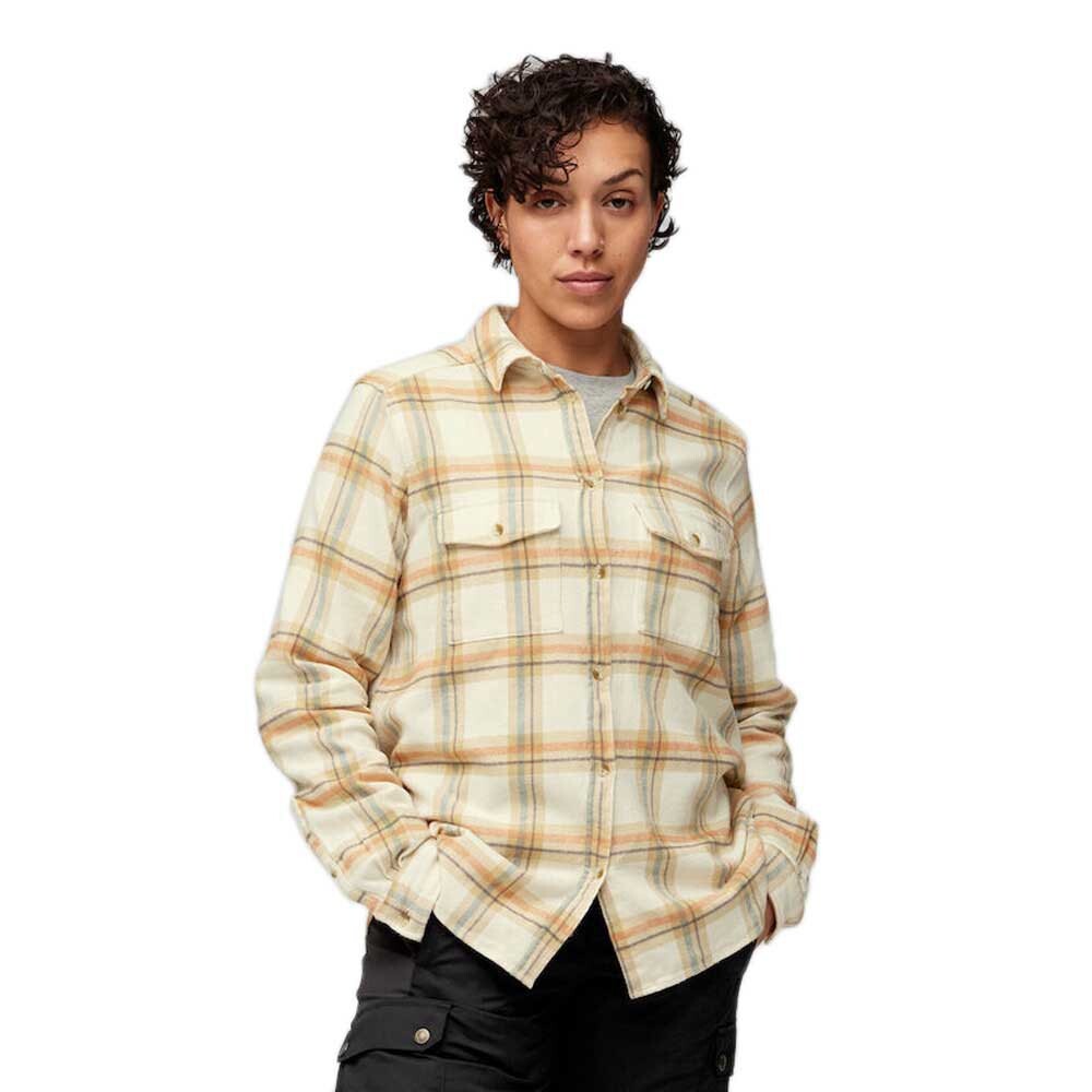 

Рубашка с длинным рукавом Fjällräven Övik Heavy Flannel, бежевый