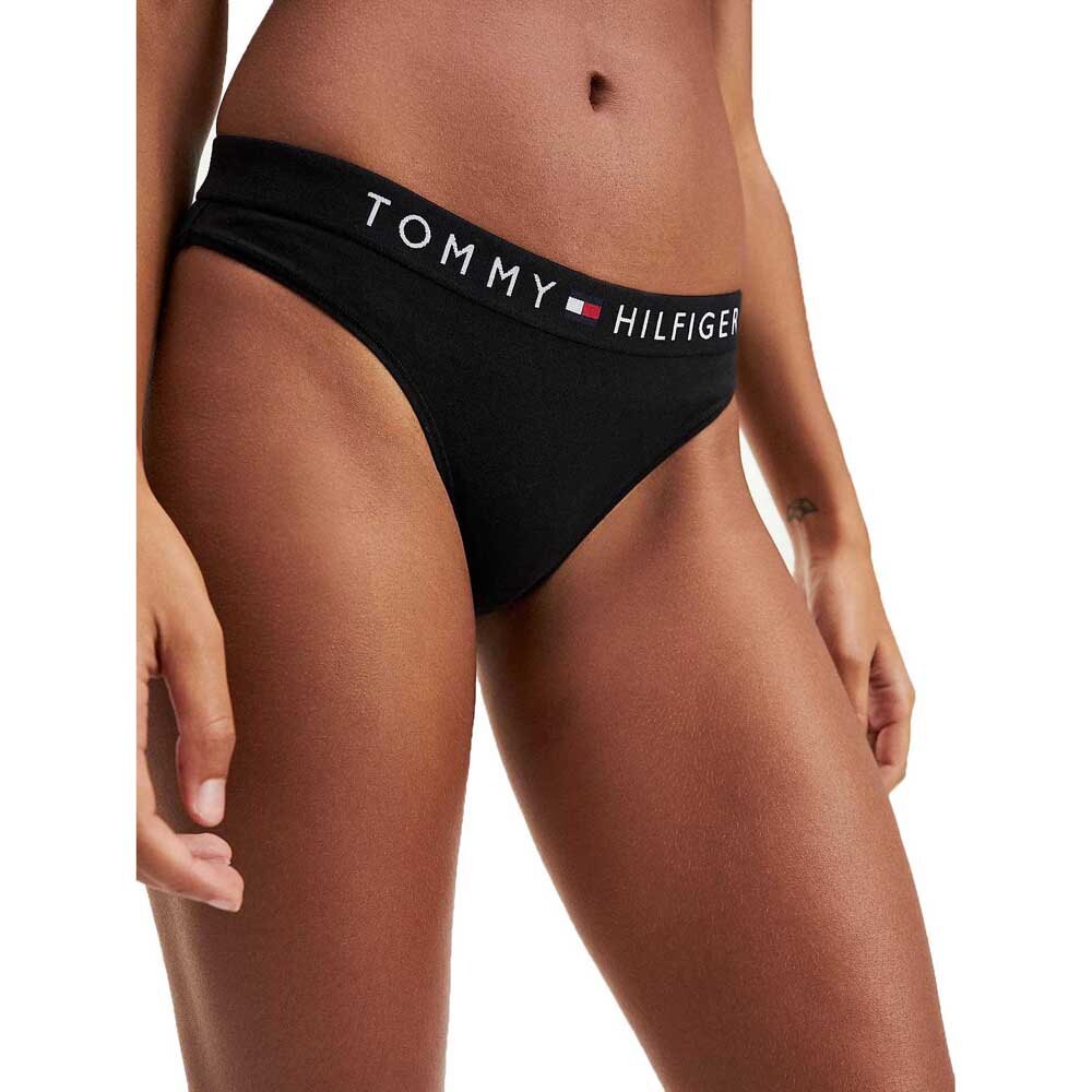 

Трусы Tommy Hilfiger Logo Waistband Knickers, черный