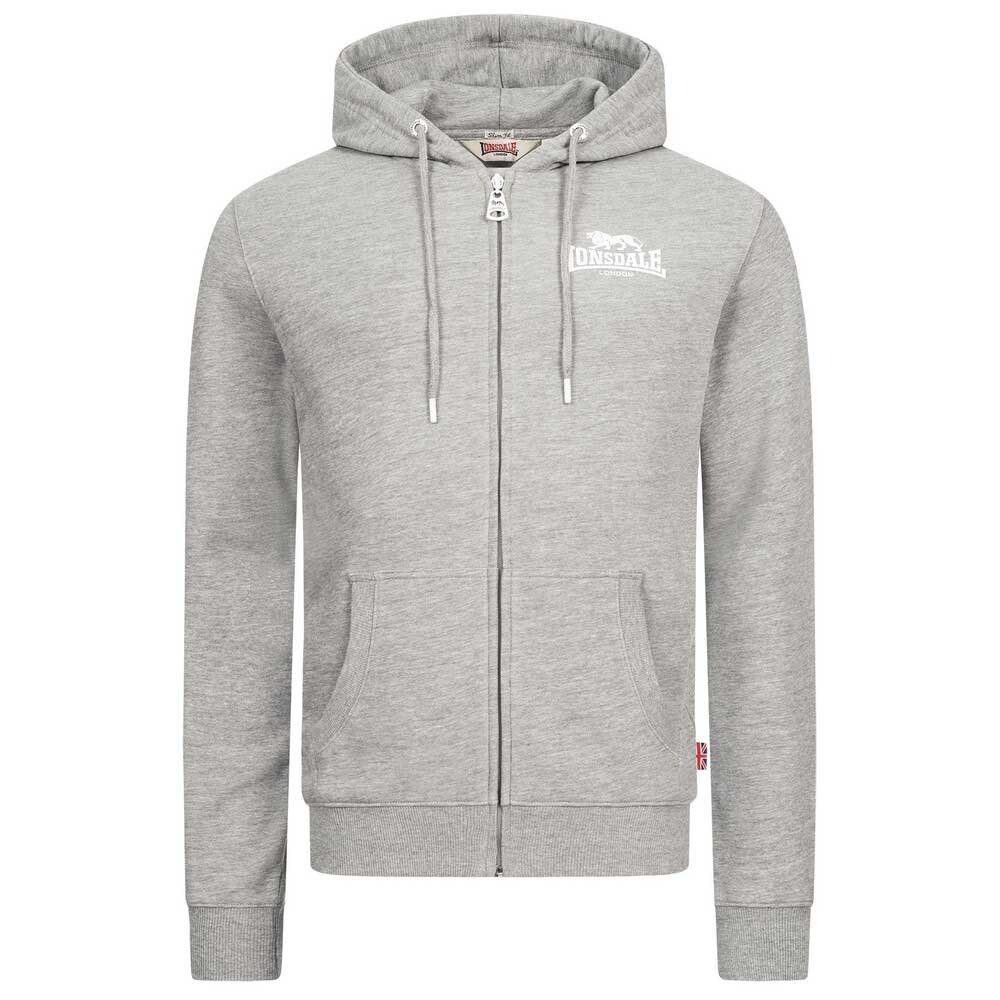 

Толстовка Lonsdale Borwick Full Zip, серый