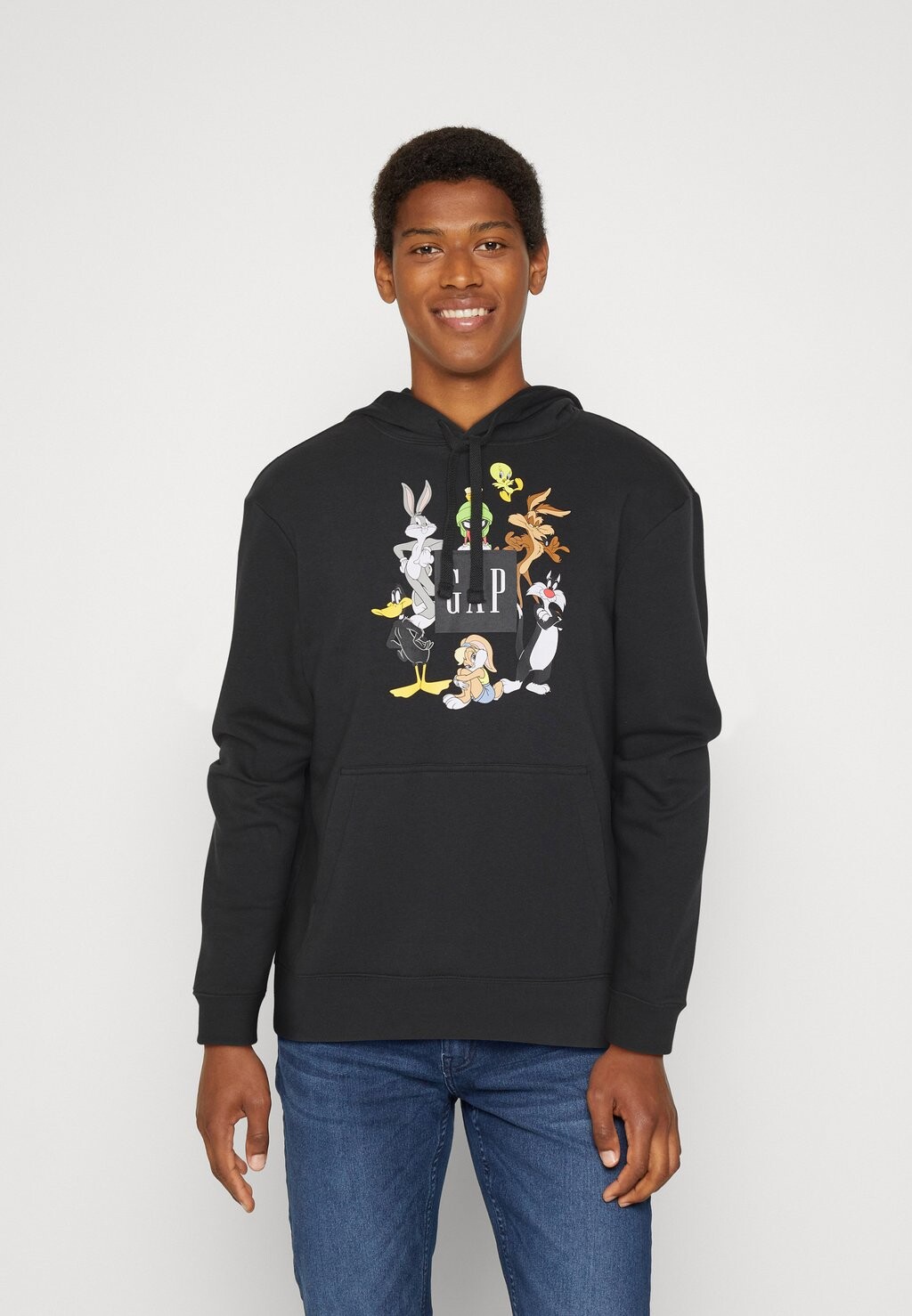 

Толстовка Family Moment Looney Tunes GAP, цвет moonless night