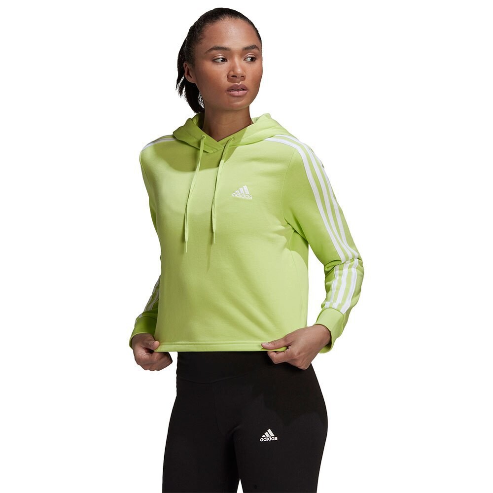 

Худи adidas 3 Stripes FT, зеленый