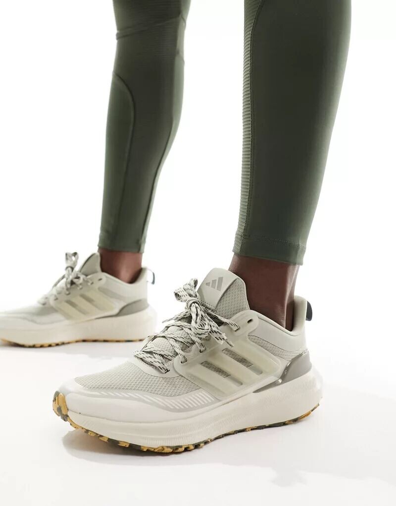 

Бежевые кроссовки для бега adidas Running Ultrabounce adidas performance