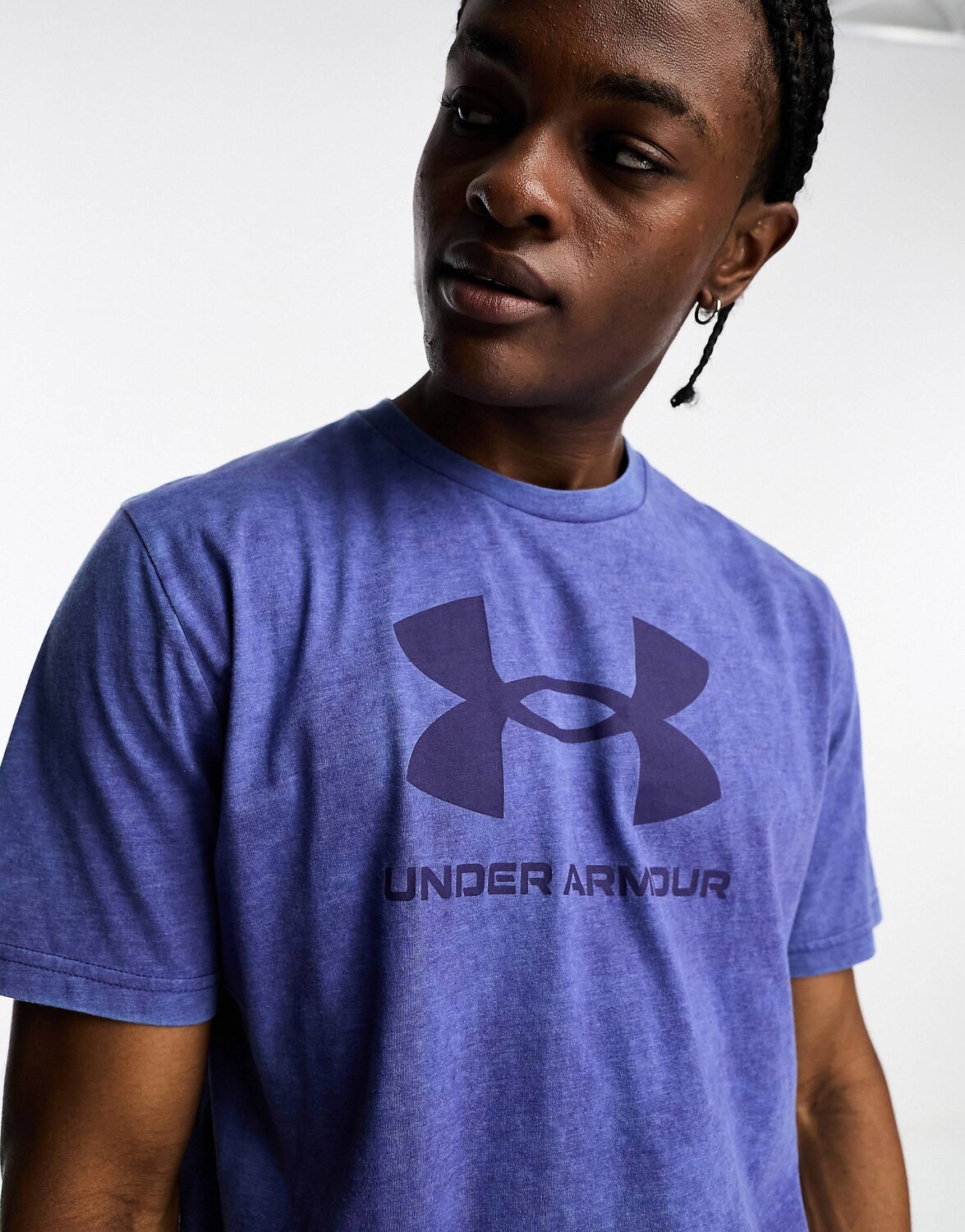 

Темно-синяя футболка Under Armour Sportstyle, Синий
