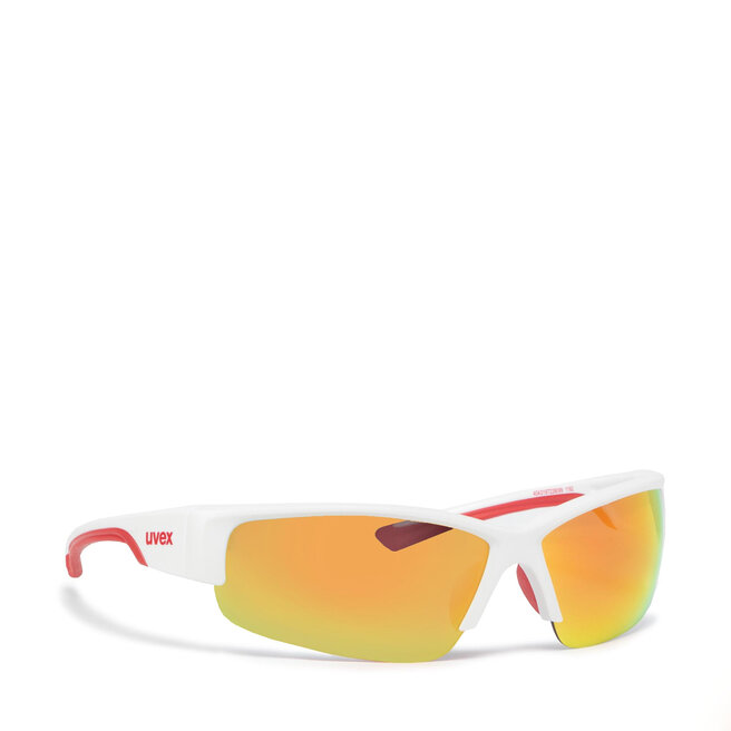 Солнцезащитные очки Uvex Sportstyle, красный белый