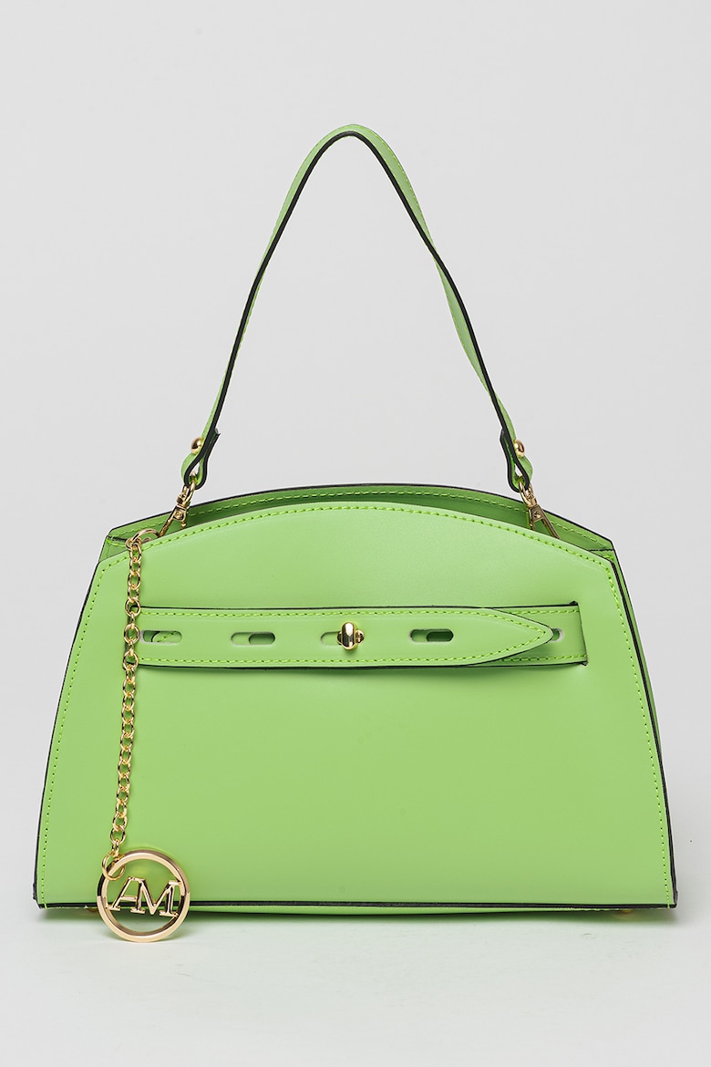 Кожаная сумка Antonia Moretti, зеленый