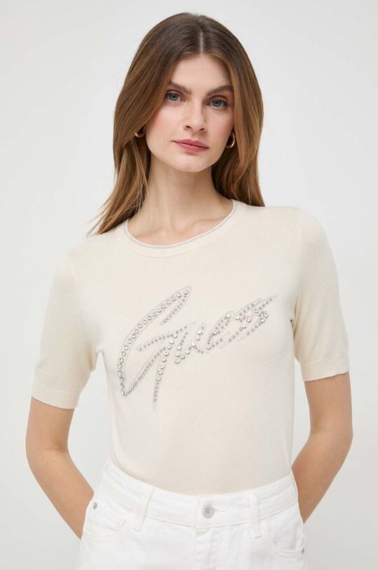 

Футболка Guess, бежевый