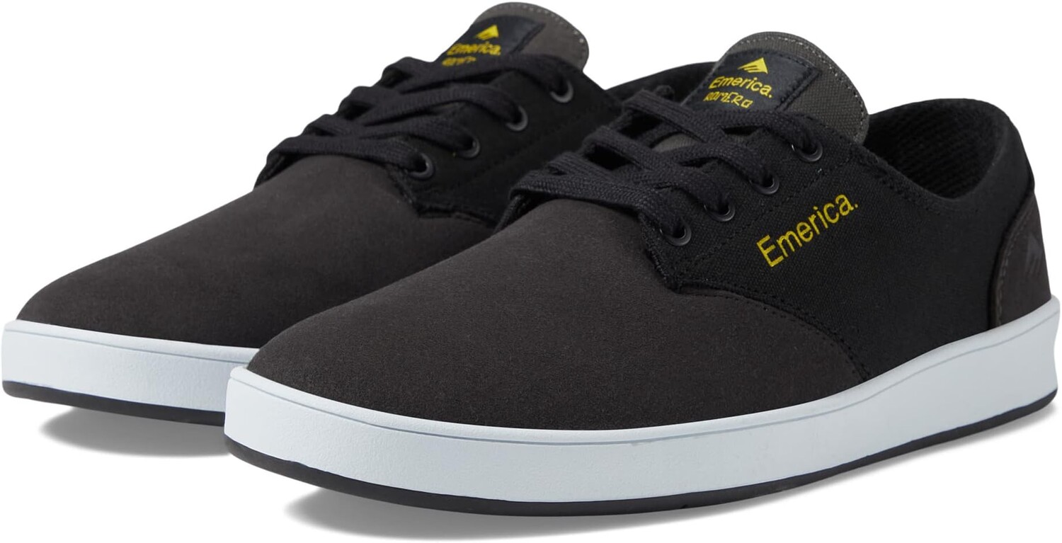 

Кроссовки The Romero Laced Emerica, цвет Grey/Black/Yellow