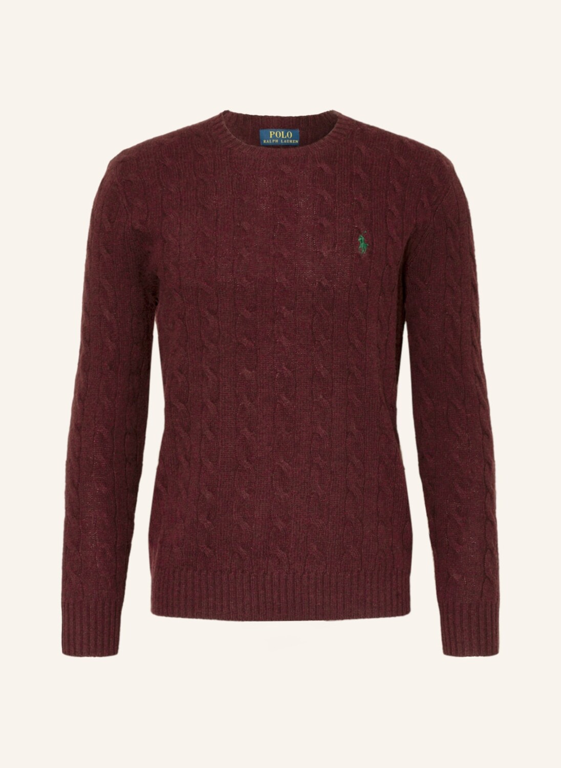 

Свитер POLO RALPH LAUREN, темно-красный