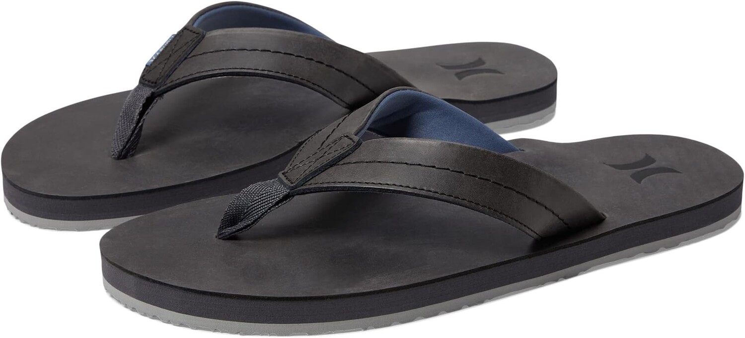 

Сандалии Hurley One & Only Leather Sandals, цвет Ion Grey