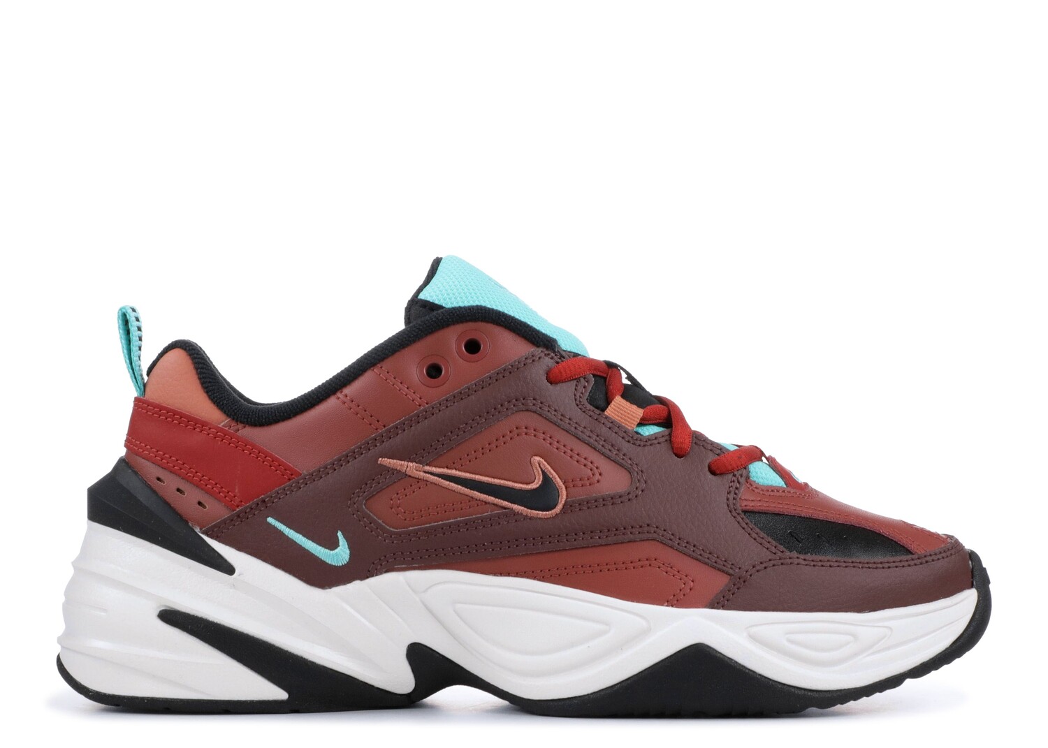 кроссовки nike m2k tekno разноцветный Кроссовки Nike Wmns M2K Tekno 'Mahogany Mink', коричневый