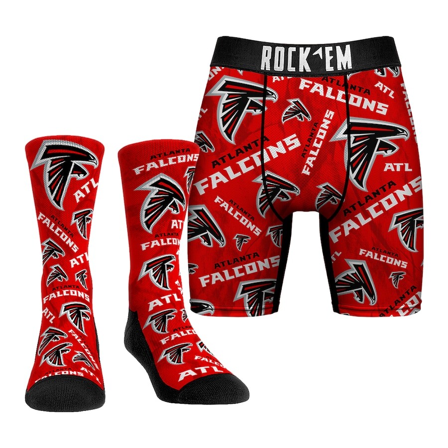 

Носки Rock Em Socks Atlanta Falcons