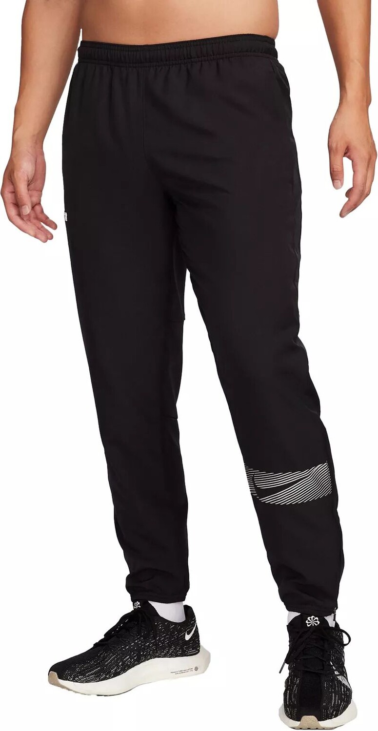 

Мужские беговые брюки из ткани Flash Dri-FIT Challenger Nike, черный
