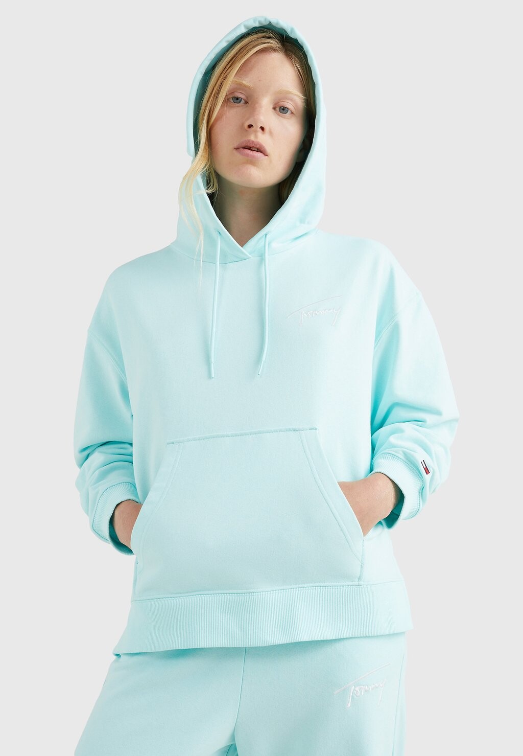 

Толстовка с капюшоном Tommy Jeans, Синий