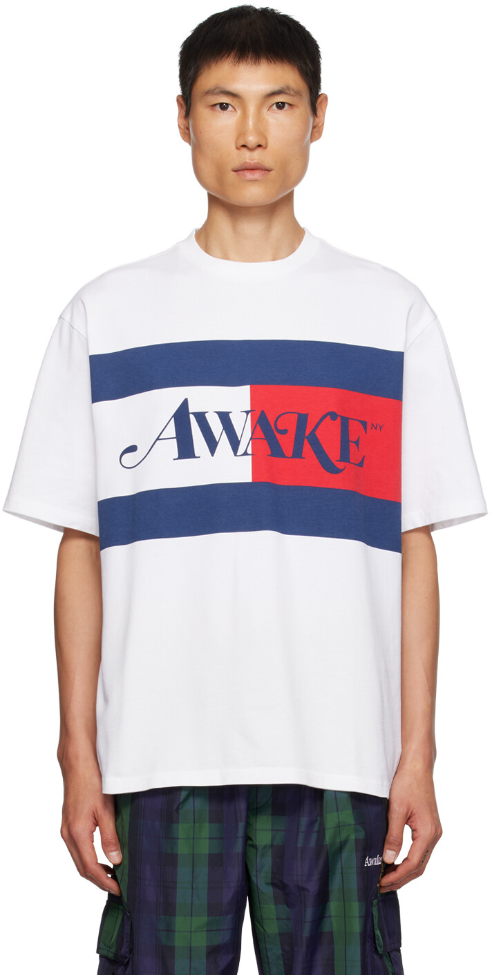 

Белая футболка Tommy Jeans Awake NY Edition, Белый